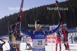 20.12.2015, Pokljuka, Slovenia (SLO): Jean Guillaume Beatrix (FRA) -  IBU world cup biathlon, mass men, Pokljuka (SLO). www.nordicfocus.com. © Manzoni/NordicFocus. Every downloaded picture is fee-liable.