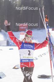 20.12.2015, Pokljuka, Slovenia (SLO): Ole Einar Bjoerndalen (NOR) -  IBU world cup biathlon, mass men, Pokljuka (SLO). www.nordicfocus.com. © Manzoni/NordicFocus. Every downloaded picture is fee-liable.