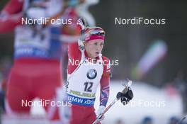 20.12.2015, Pokljuka, Slovenia (SLO): Tiril Eckhoff (NOR) -  IBU world cup biathlon, mass women, Pokljuka (SLO). www.nordicfocus.com. © Manzoni/NordicFocus. Every downloaded picture is fee-liable.