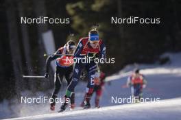 19.12.2015, Pokljuka, Slovenia (SLO): Lukas Hofer (ITA) -  IBU world cup biathlon, pursuit men, Pokljuka (SLO). www.nordicfocus.com. © Manzoni/NordicFocus. Every downloaded picture is fee-liable.