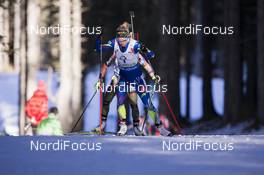 19.12.2015, Pokljuka, Slovenia (SLO): Marie Dorin (FRA) -  IBU world cup biathlon, pursuit women, Pokljuka (SLO). www.nordicfocus.com. © Manzoni/NordicFocus. Every downloaded picture is fee-liable.