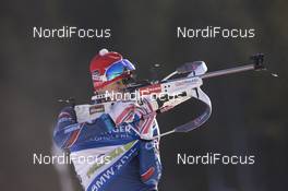 17.12.2015, Pokljuka, Slovenia (SLO): Ondrej Moravec (CZE) -  IBU world cup biathlon, sprint men, Pokljuka (SLO). www.nordicfocus.com. © Manzoni/NordicFocus. Every downloaded picture is fee-liable.