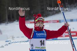 17.12.2015, Pokljuka, Slovenia (SLO): Ole Einar Bjoerndalen (NOR) -  IBU world cup biathlon, sprint men, Pokljuka (SLO). www.nordicfocus.com. © Manzoni/NordicFocus. Every downloaded picture is fee-liable.