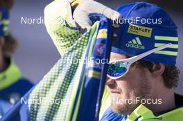 17.12.2015, Pokljuka, Slovenia (SLO): Fredrik Lindstroem (SWE) -  IBU world cup biathlon, sprint men, Pokljuka (SLO). www.nordicfocus.com. © Manzoni/NordicFocus. Every downloaded picture is fee-liable.