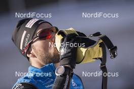 17.12.2015, Pokljuka, Slovenia (SLO): Benjamin Weger (SUI) -  IBU world cup biathlon, sprint men, Pokljuka (SLO). www.nordicfocus.com. © Manzoni/NordicFocus. Every downloaded picture is fee-liable.