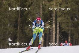 17.12.2015, Pokljuka, Slovenia (SLO): Klemen Bauer (SLO) -  IBU world cup biathlon, sprint men, Pokljuka (SLO). www.nordicfocus.com. © Manzoni/NordicFocus. Every downloaded picture is fee-liable.