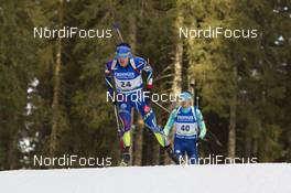 17.12.2015, Pokljuka, Slovenia (SLO): Quentin Fillon Maillet (FRA) -  IBU world cup biathlon, sprint men, Pokljuka (SLO). www.nordicfocus.com. © Manzoni/NordicFocus. Every downloaded picture is fee-liable.