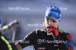 17.12.2015, Pokljuka, Slovenia (SLO): Simon Schempp (GER) -  IBU world cup biathlon, sprint men, Pokljuka (SLO). www.nordicfocus.com. © Manzoni/NordicFocus. Every downloaded picture is fee-liable.