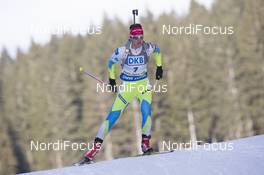 18.12.2015, Pokljuka, Slovenia (SLO): Teja Gregorin (SLO) -  IBU world cup biathlon, sprint women, Pokljuka (SLO). www.nordicfocus.com. © Manzoni/NordicFocus. Every downloaded picture is fee-liable.