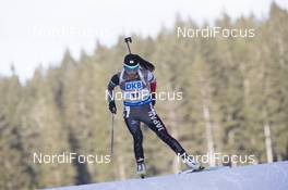 18.12.2015, Pokljuka, Slovenia (SLO): Fuyuko Tachizaki (JPN) -  IBU world cup biathlon, sprint women, Pokljuka (SLO). www.nordicfocus.com. © Manzoni/NordicFocus. Every downloaded picture is fee-liable.