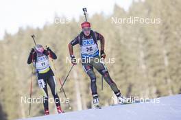 18.12.2015, Pokljuka, Slovenia (SLO): Maren Hammerschmidt (GER) -  IBU world cup biathlon, sprint women, Pokljuka (SLO). www.nordicfocus.com. © Manzoni/NordicFocus. Every downloaded picture is fee-liable.