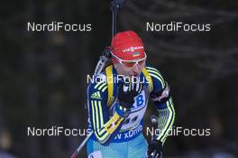 18.12.2015, Pokljuka, Slovenia (SLO): Valj Semerenko (UKR) -  IBU world cup biathlon, sprint women, Pokljuka (SLO). www.nordicfocus.com. © Manzoni/NordicFocus. Every downloaded picture is fee-liable.
