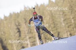 18.12.2015, Pokljuka, Slovenia (SLO): Laura Dahlmeier (GER) -  IBU world cup biathlon, sprint women, Pokljuka (SLO). www.nordicfocus.com. © Manzoni/NordicFocus. Every downloaded picture is fee-liable.
