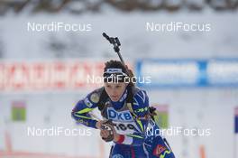 18.12.2015, Pokljuka, Slovenia (SLO): Celia Aymonier (FRA) -  IBU world cup biathlon, sprint women, Pokljuka (SLO). www.nordicfocus.com. © Manzoni/NordicFocus. Every downloaded picture is fee-liable.