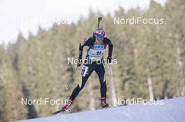18.12.2015, Pokljuka, Slovenia (SLO): Eva Tofalvi (ROU) -  IBU world cup biathlon, sprint women, Pokljuka (SLO). www.nordicfocus.com. © Manzoni/NordicFocus. Every downloaded picture is fee-liable.