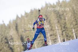 18.12.2015, Pokljuka, Slovenia (SLO): Gabriela Soukalova (CZE) -  IBU world cup biathlon, sprint women, Pokljuka (SLO). www.nordicfocus.com. © Manzoni/NordicFocus. Every downloaded picture is fee-liable.