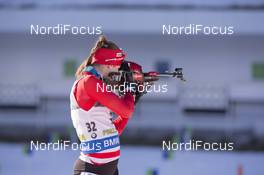 18.12.2015, Pokljuka, Slovenia (SLO): Megan Tandy (CAN) -  IBU world cup biathlon, sprint women, Pokljuka (SLO). www.nordicfocus.com. © Manzoni/NordicFocus. Every downloaded picture is fee-liable.