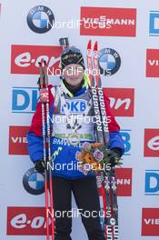 18.12.2015, Pokljuka, Slovenia (SLO): Marie Dorin (FRA) -  IBU world cup biathlon, sprint women, Pokljuka (SLO). www.nordicfocus.com. © Manzoni/NordicFocus. Every downloaded picture is fee-liable.
