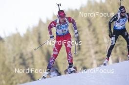 18.12.2015, Pokljuka, Slovenia (SLO): Synnoeve Solemdal (NOR) -  IBU world cup biathlon, sprint women, Pokljuka (SLO). www.nordicfocus.com. © Manzoni/NordicFocus. Every downloaded picture is fee-liable.
