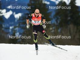 03.01.2015, Oberstdorf, Germany (GER): Baptiste Gros (FRA) - FIS world cup cross-country, tour de ski, prologue men, Oberstdorf (GER). www.nordicfocus.com. © Felgenhauer/NordicFocus. Every downloaded picture is fee-liable.