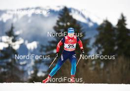 03.01.2015, Oberstdorf, Germany (GER): Evgenia Shapovalova (RUS) - FIS world cup cross-country, tour de ski, prologue women, Oberstdorf (GER). www.nordicfocus.com. © Felgenhauer/NordicFocus. Every downloaded picture is fee-liable.