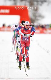 04.01.2015, Oberstdorf, Germany (GER): Petter Northug (NOR) - FIS world cup cross-country, tour de ski, pursuit men, Oberstdorf (GER). www.nordicfocus.com. © Felgenhauer/NordicFocus. Every downloaded picture is fee-liable.