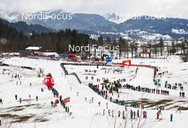 04.01.2015, Oberstdorf, Germany (GER): slower racers on the way to the first uphill - FIS world cup cross-country, tour de ski, pursuit men, Oberstdorf (GER). www.nordicfocus.com. © Felgenhauer/NordicFocus. Every downloaded picture is fee-liable.