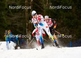 04.01.2015, Oberstdorf, Germany (GER): Simon Andersson (SWE) - FIS world cup cross-country, tour de ski, pursuit men, Oberstdorf (GER). www.nordicfocus.com. © Felgenhauer/NordicFocus. Every downloaded picture is fee-liable.