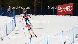 04.01.2015, Oberstdorf, Germany (GER): Alexey Poltoranin (KAZ), Evgeniy Belov (RUS), Alex Harvey (CAN), (l-r)  - FIS world cup cross-country, tour de ski, pursuit men, Oberstdorf (GER). www.nordicfocus.com. © Felgenhauer/NordicFocus. Every downloaded picture is fee-liable.