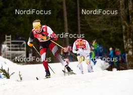04.01.2015, Oberstdorf, Germany (GER): Bernhard Tritscher (AUT) - FIS world cup cross-country, tour de ski, pursuit men, Oberstdorf (GER). www.nordicfocus.com. © Felgenhauer/NordicFocus. Every downloaded picture is fee-liable.