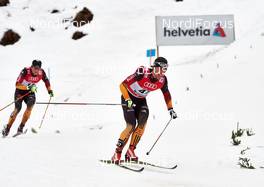 04.01.2015, Oberstdorf, Germany (GER): Lucas Boegl (GER), Jonas Dobler (GER), (l-r)  - FIS world cup cross-country, tour de ski, pursuit men, Oberstdorf (GER). www.nordicfocus.com. © Felgenhauer/NordicFocus. Every downloaded picture is fee-liable.