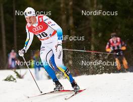 04.01.2015, Oberstdorf, Germany (GER): Martin Johansson (SWE) - FIS world cup cross-country, tour de ski, pursuit men, Oberstdorf (GER). www.nordicfocus.com. © Felgenhauer/NordicFocus. Every downloaded picture is fee-liable.
