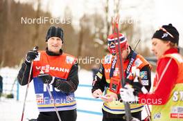 03.01.2015, Oberstdorf, Germany (GER): Vegard Ulvang (NOR) and norwegian coaches - FIS world cup cross-country, tour de ski, training, Oberstdorf (GER). www.nordicfocus.com. © Felgenhauer/NordicFocus. Every downloaded picture is fee-liable.