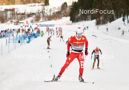 03.01.2015, Oberstdorf, Germany (GER): Federico Pellegrino (ITA) while testing skis - FIS world cup cross-country, tour de ski, training, Oberstdorf (GER). www.nordicfocus.com. © Felgenhauer/NordicFocus. Every downloaded picture is fee-liable.