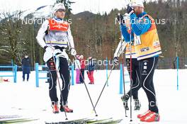 03.01.2015, Oberstdorf, Germany (GER): Marcus Hellner (SWE), talking about ski tests - FIS world cup cross-country, tour de ski, training, Oberstdorf (GER). www.nordicfocus.com. © Felgenhauer/NordicFocus. Every downloaded picture is fee-liable.