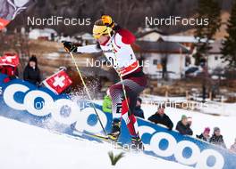 06.01.2015, Val Mustair, Switzerland (SUI): Bernhard Tritscher (AUT) - FIS world cup cross-country, tour de ski, individual sprint, Val Mustair (SUI). www.nordicfocus.com. © Felgenhauer/NordicFocus. Every downloaded picture is fee-liable.