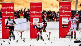 06.01.2015, Val Mustair, Switzerland (SUI): Renaud Jay (FRA), Bernhard Tritscher (AUT), Maciej Starega (POL), (l-r)  - FIS world cup cross-country, tour de ski, individual sprint, Val Mustair (SUI). www.nordicfocus.com. © Felgenhauer/NordicFocus. Every downloaded picture is fee-liable.