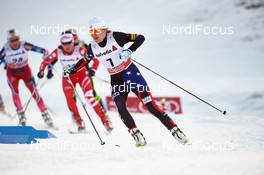06.01.2015, Val Mustair, Switzerland (SUI): Sophie Caldwell (USA) - FIS world cup cross-country, tour de ski, individual sprint, Val Mustair (SUI). www.nordicfocus.com. © Felgenhauer/NordicFocus. Every downloaded picture is fee-liable.