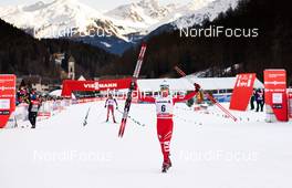 06.01.2015, Val Mustair, Switzerland (SUI): Federico Pellegrino (ITA) - FIS world cup cross-country, tour de ski, individual sprint, Val Mustair (SUI). www.nordicfocus.com. © Felgenhauer/NordicFocus. Every downloaded picture is fee-liable.