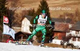 06.01.2015, Val Mustair, Switzerland (SUI): Phillip Bellingham (AUS) - FIS world cup cross-country, tour de ski, individual sprint, Val Mustair (SUI). www.nordicfocus.com. © Felgenhauer/NordicFocus. Every downloaded picture is fee-liable.
