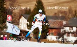 06.01.2015, Val Mustair, Switzerland (SUI): Simon Andersson (SWE) - FIS world cup cross-country, tour de ski, individual sprint, Val Mustair (SUI). www.nordicfocus.com. © Felgenhauer/NordicFocus. Every downloaded picture is fee-liable.