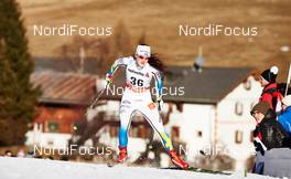 06.01.2015, Val Mustair, Switzerland (SUI): Helene Soederlund (SWE) - FIS world cup cross-country, tour de ski, individual sprint, Val Mustair (SUI). www.nordicfocus.com. © Felgenhauer/NordicFocus. Every downloaded picture is fee-liable.