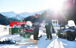 05.01.2015, Val Mustair, Switzerland (SUI): FIS MAG busy in the morning - FIS world cup cross-country, tour de ski, training, Val Mustair (SUI). www.nordicfocus.com. © Felgenhauer/NordicFocus. Every downloaded picture is fee-liable.