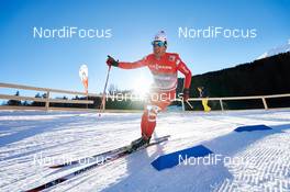 05.01.2015, Val Mustair, Switzerland (SUI): Federico Pellegrino (ITA) - FIS world cup cross-country, tour de ski, training, Val Mustair (SUI). www.nordicfocus.com. © Felgenhauer/NordicFocus. Every downloaded picture is fee-liable.