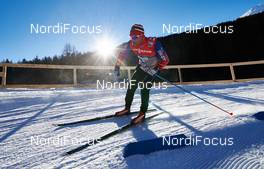 05.01.2015, Val Mustair, Switzerland (SUI): Niklas Dyrhaug (NOR), training in the downhill - FIS world cup cross-country, tour de ski, training, Val Mustair (SUI). www.nordicfocus.com. © Felgenhauer/NordicFocus. Every downloaded picture is fee-liable.