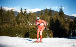 07.01.2015, Cortina-Toblach, Italy (ITA): Mattia Pellegrin (ITA) - FIS world cup cross-country, tour de ski, 10km men, Cortina-Toblach (ITA). www.nordicfocus.com. © Felgenhauer/NordicFocus. Every downloaded picture is fee-liable.