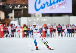 08.01.2015, Cortina-Toblach, Italy (ITA): Marcus Hellner (SWE) - FIS world cup cross-country, tour de ski, pursuit men, Cortina-Toblach (ITA). www.nordicfocus.com. © Felgenhauer/NordicFocus. Every downloaded picture is fee-liable.