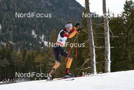 08.01.2015, Cortina-Toblach, Italy (ITA): Andy Kuehne (GER) - FIS world cup cross-country, tour de ski, pursuit men, Cortina-Toblach (ITA). www.nordicfocus.com. © Felgenhauer/NordicFocus. Every downloaded picture is fee-liable.