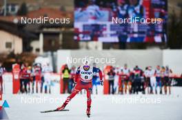 08.01.2015, Cortina-Toblach, Italy (ITA): Niklas Dyrhaug (NOR) - FIS world cup cross-country, tour de ski, pursuit men, Cortina-Toblach (ITA). www.nordicfocus.com. © Felgenhauer/NordicFocus. Every downloaded picture is fee-liable.
