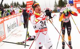 11.01.2015, Val di Fiemme, Italy (ITA): Ivan Babikov (CAN) - FIS world cup cross-country, tour de ski, final climb men, Val di Fiemme (ITA). www.nordicfocus.com. © Felgenhauer/NordicFocus. Every downloaded picture is fee-liable.